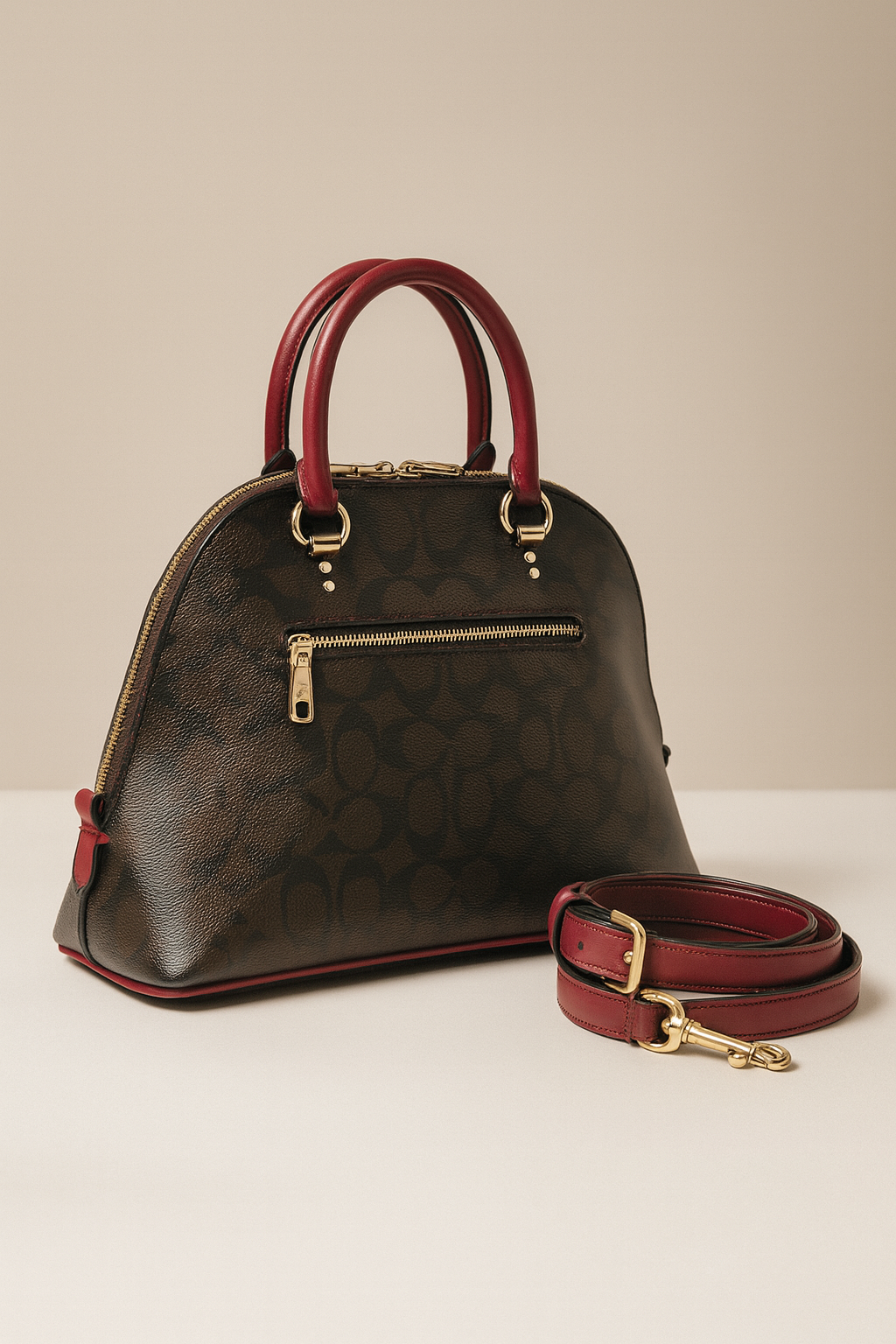 Classic Dome Satchel Handbag