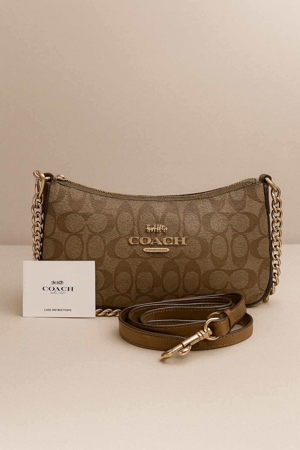Signature Chain Crossbody Bag