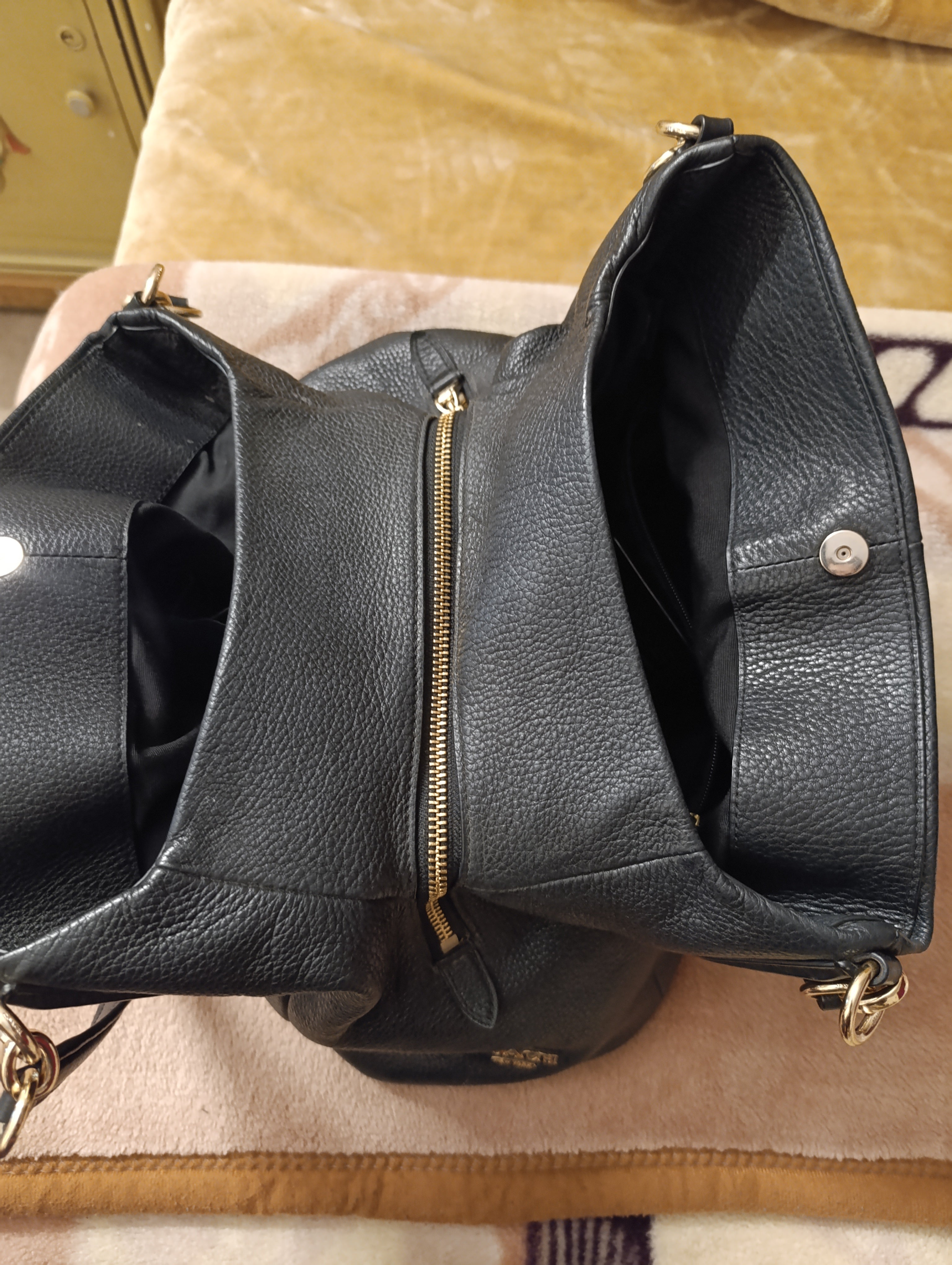 Coach Pebble Leather Tote