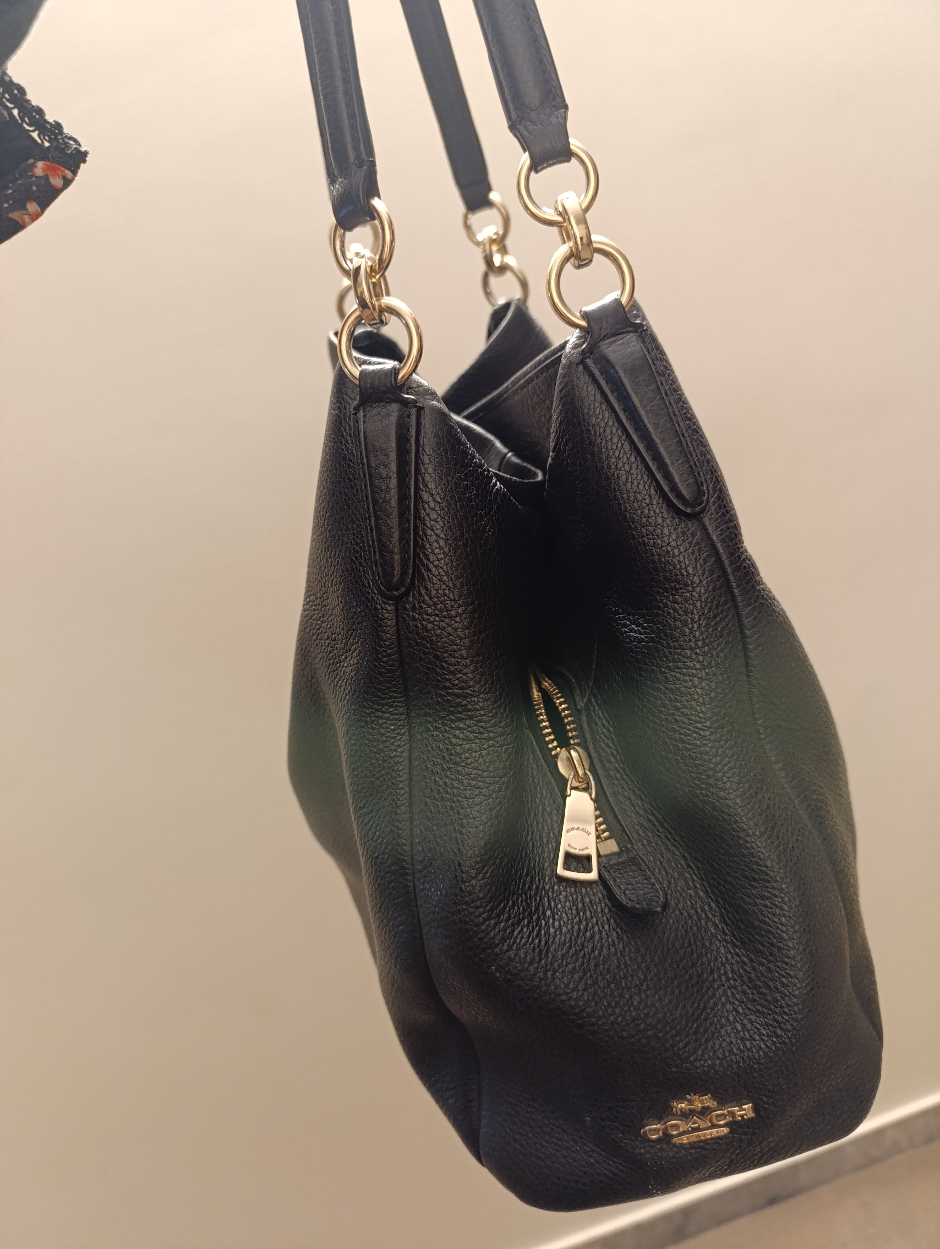 Coach Pebble Leather Tote